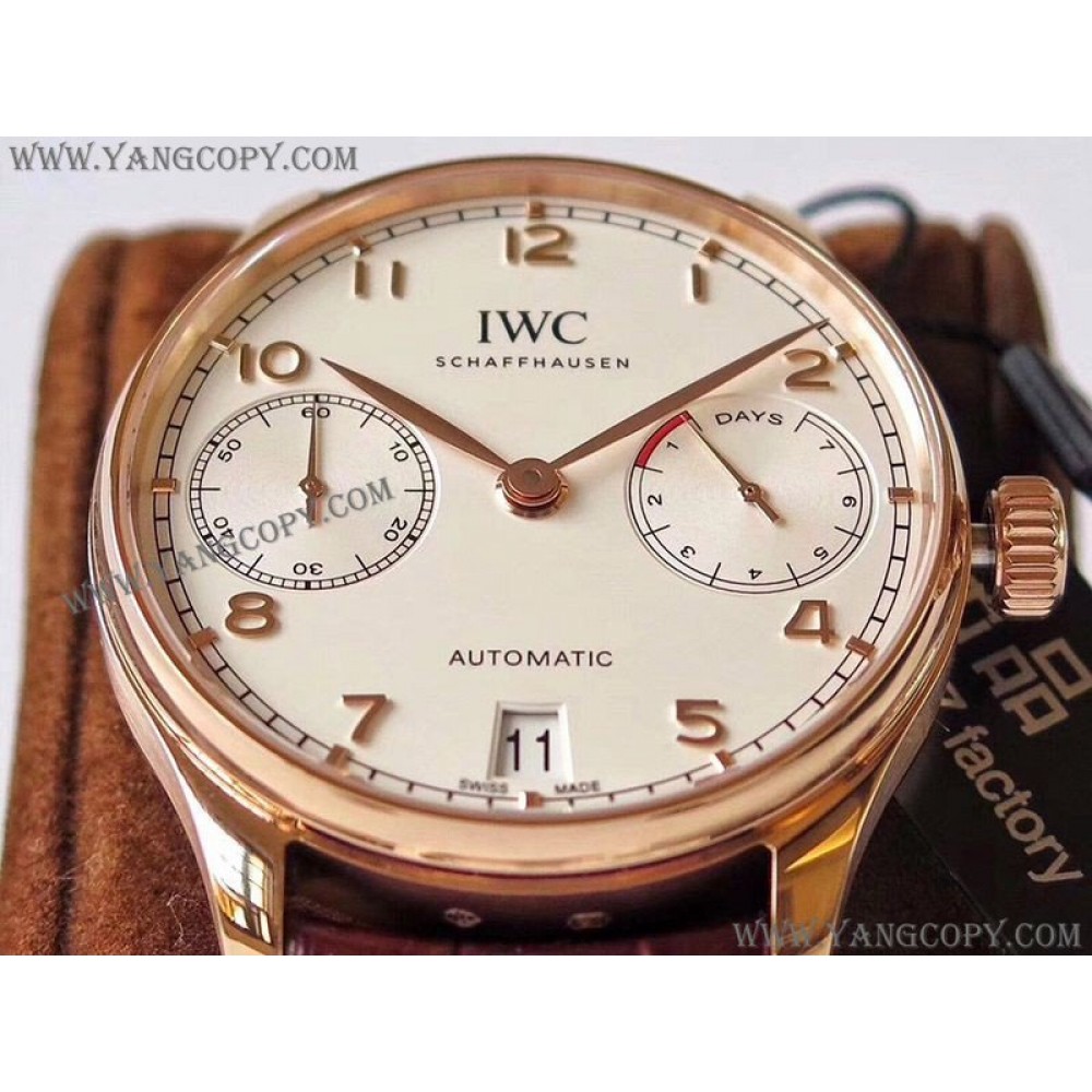 IWC スーパーコピー 時計 ポルトギーゼ オートマティック 7デイズ iwo78428