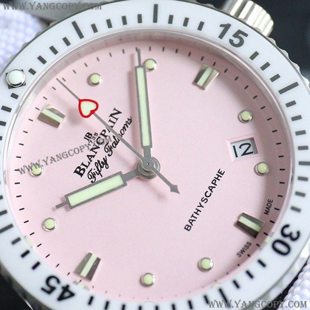 ブランパン 偽物 フィフティファゾムス バチスカーフ 38mm blm06299