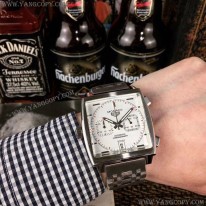 タグホイヤー 偽物 モナコ キャリバー 11 文字盤 ステンレス メンズ 腕時計 TAn52140