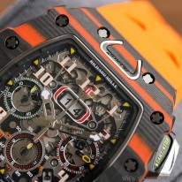 リシャールミル コピー オートマティック フライバック クロノグラフ マクラーレン ris19250