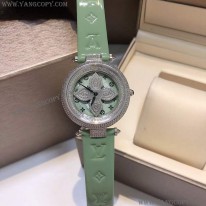 ルイヴィトン 偽物 時計 全面ダイヤ N級品 38mm 自動巻き vue43633
