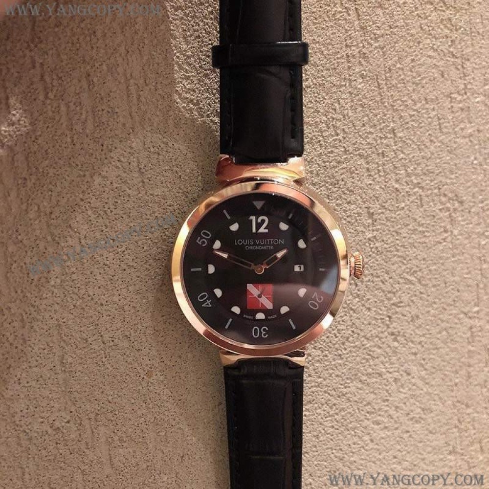 ルイヴィトン 偽物 時計 タンブール ストリート ダイバー 44mm vut04398