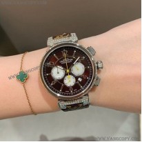 ルイヴィトン 偽物 タンブール クロノグラフ 41mm vus80570