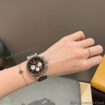 ルイヴィトン 偽物 タンブール クロノグラフ 41mm vus80570