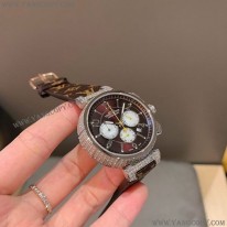 ルイヴィトン 偽物 タンブール クロノグラフ 41mm vus80570
