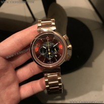 ルイヴィトン コピー タンブール クロノグラフ 42mm vup50196