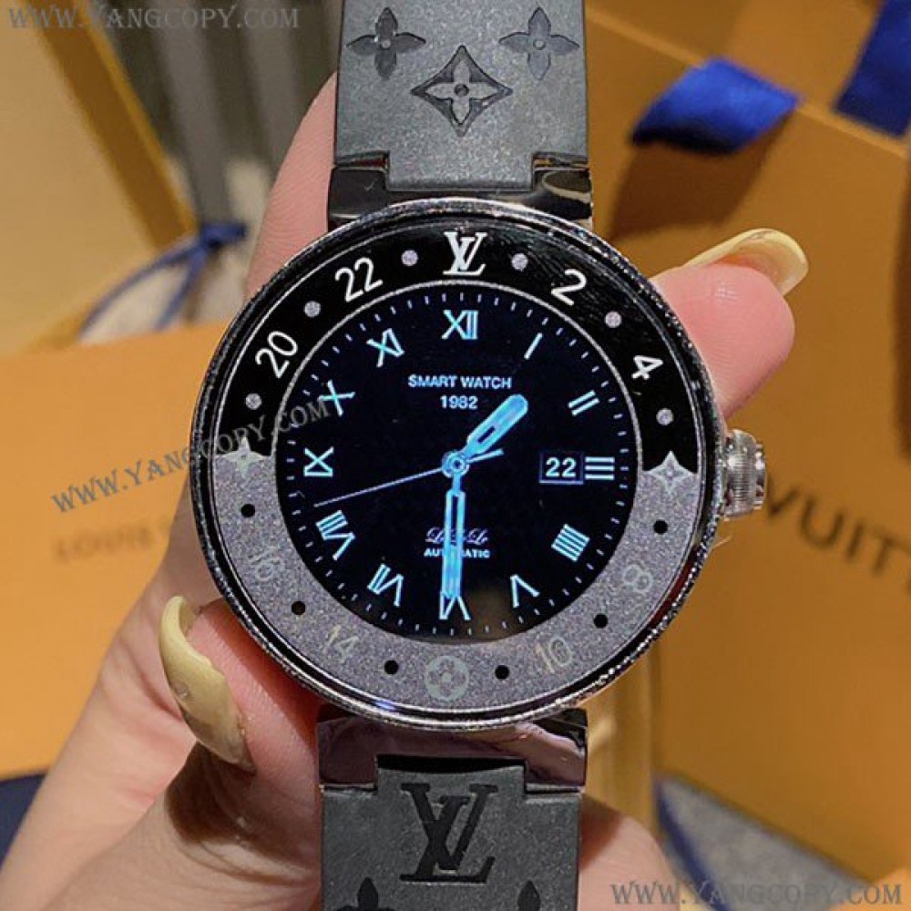 ルイヴィトン コピー スマートウォッチ フルタッチスクリーン 42mm vuh09134