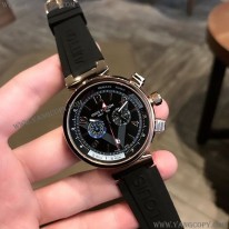 ルイヴィトン 偽物 タンブール クロノグラフ 41mm vuw93611